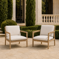 Marin Acacia Club Chairs — Pair