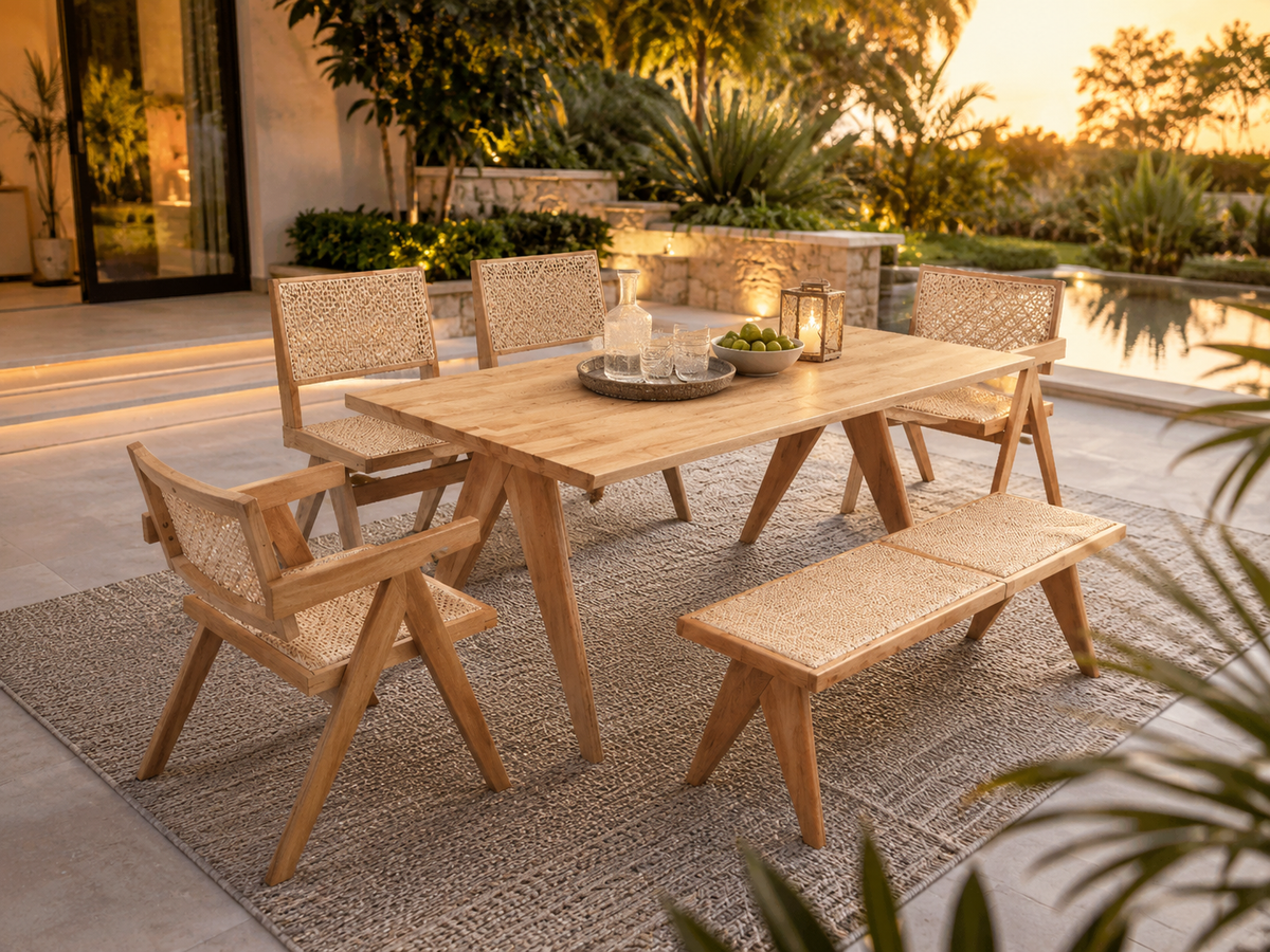 Valentina Natural Dining Collection