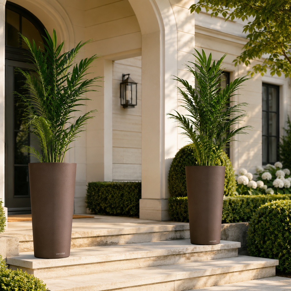 Cypress Tall Planters — 32" Pair