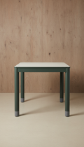 Powder-Coated Aluminum Dining Table