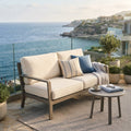 Driftwood Aluminum Loveseat