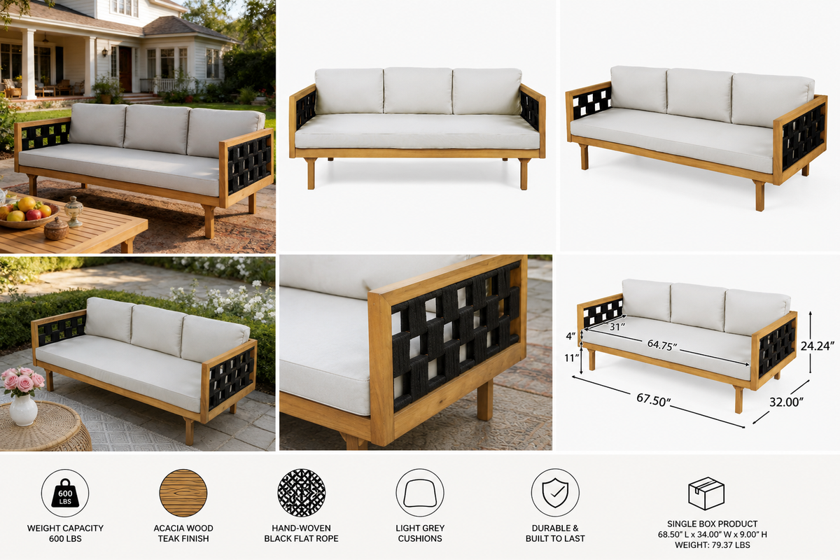 Bel Air Acacia Daybed