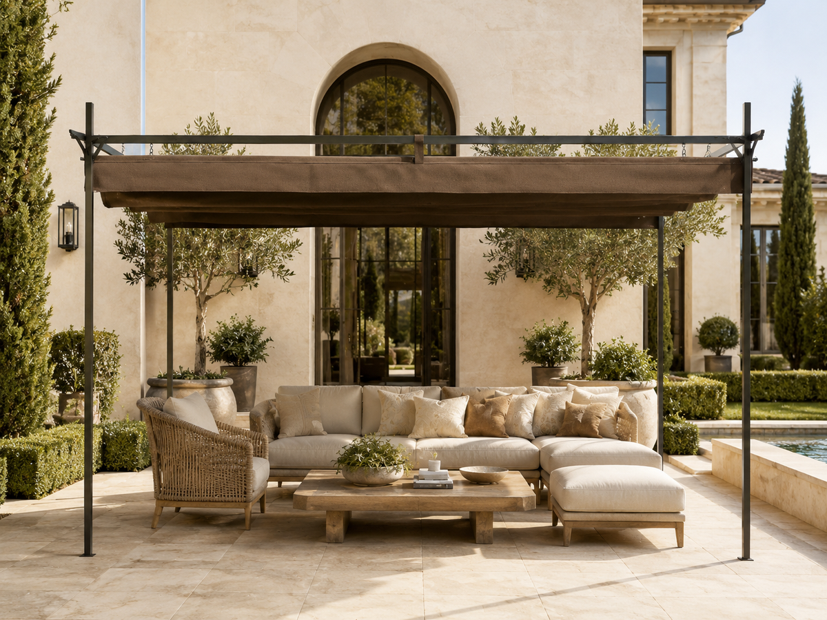 Calistoga Retractable Pergola