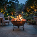 Mediterranean Copper Fire Bowl