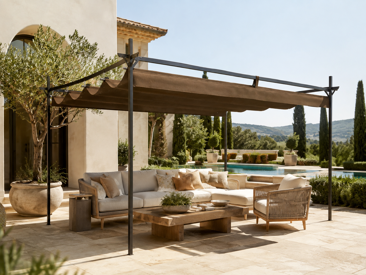 Calistoga Retractable Pergola