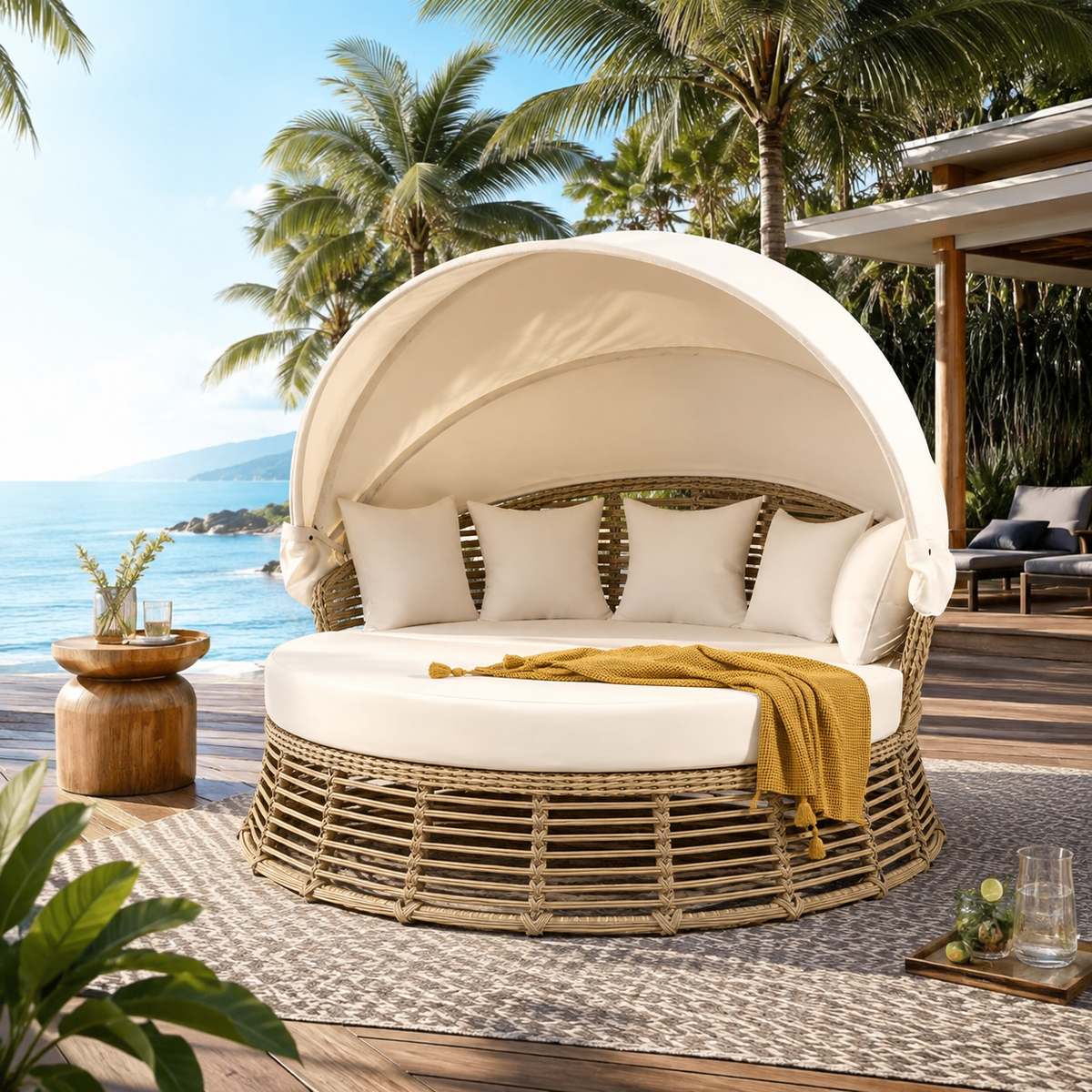 Capri Canopy Daybed
