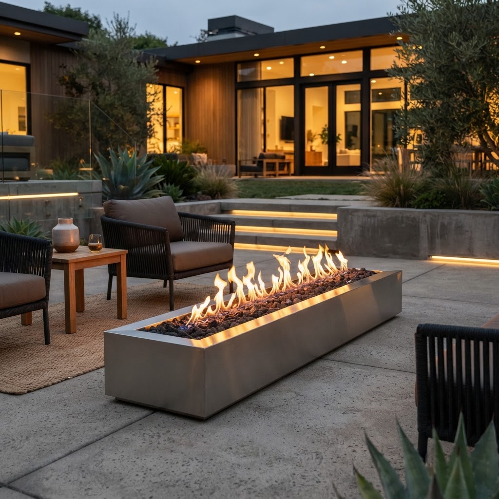 Linear Fire Trough