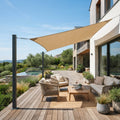 Retractable Sun Shade Sail