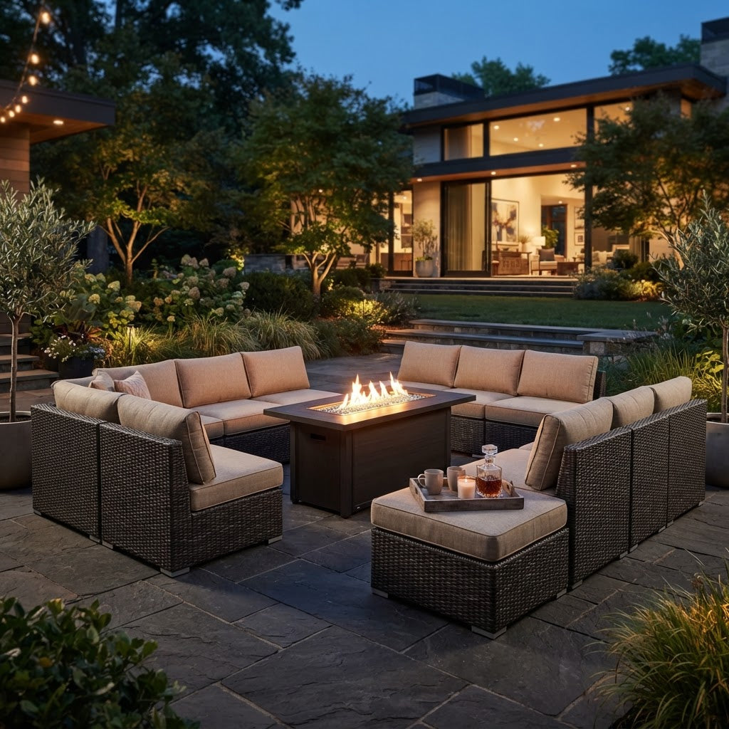 Meridian Fire Table Set