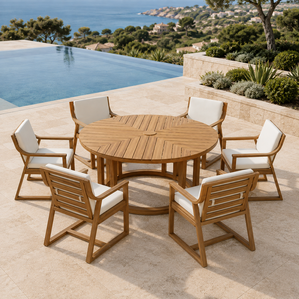 Carmel Round Dining Collection