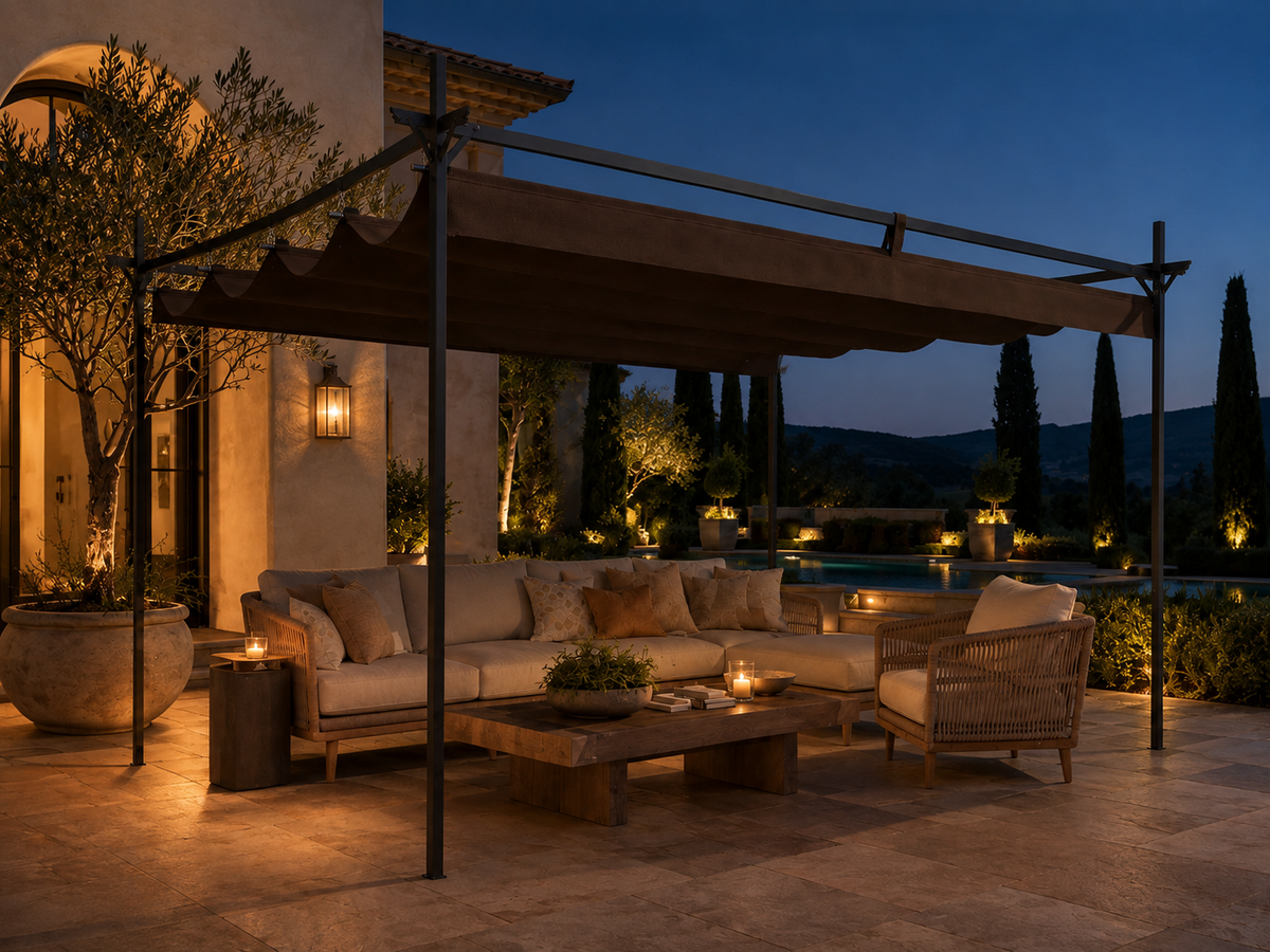 Calistoga Retractable Pergola