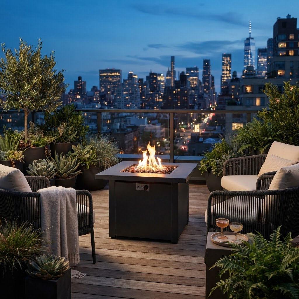 Emberstone Fire Table