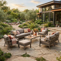 Veranda 7-Piece Aluminum Conversation Set