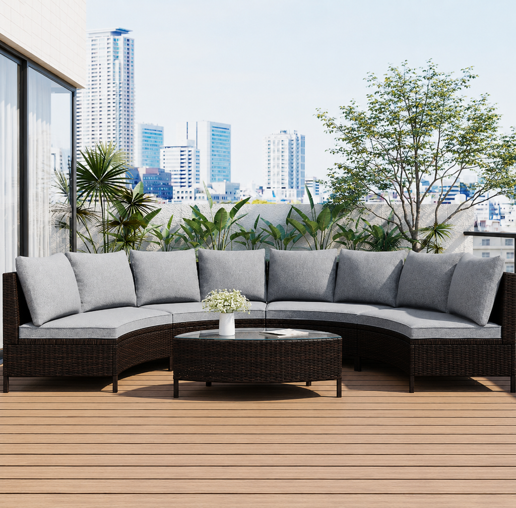 Solana Crescent Conversation Set