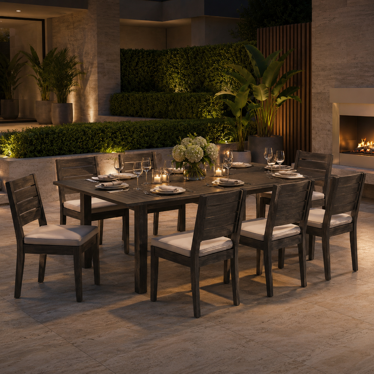 Estate Extendable Acacia Dining Collection
