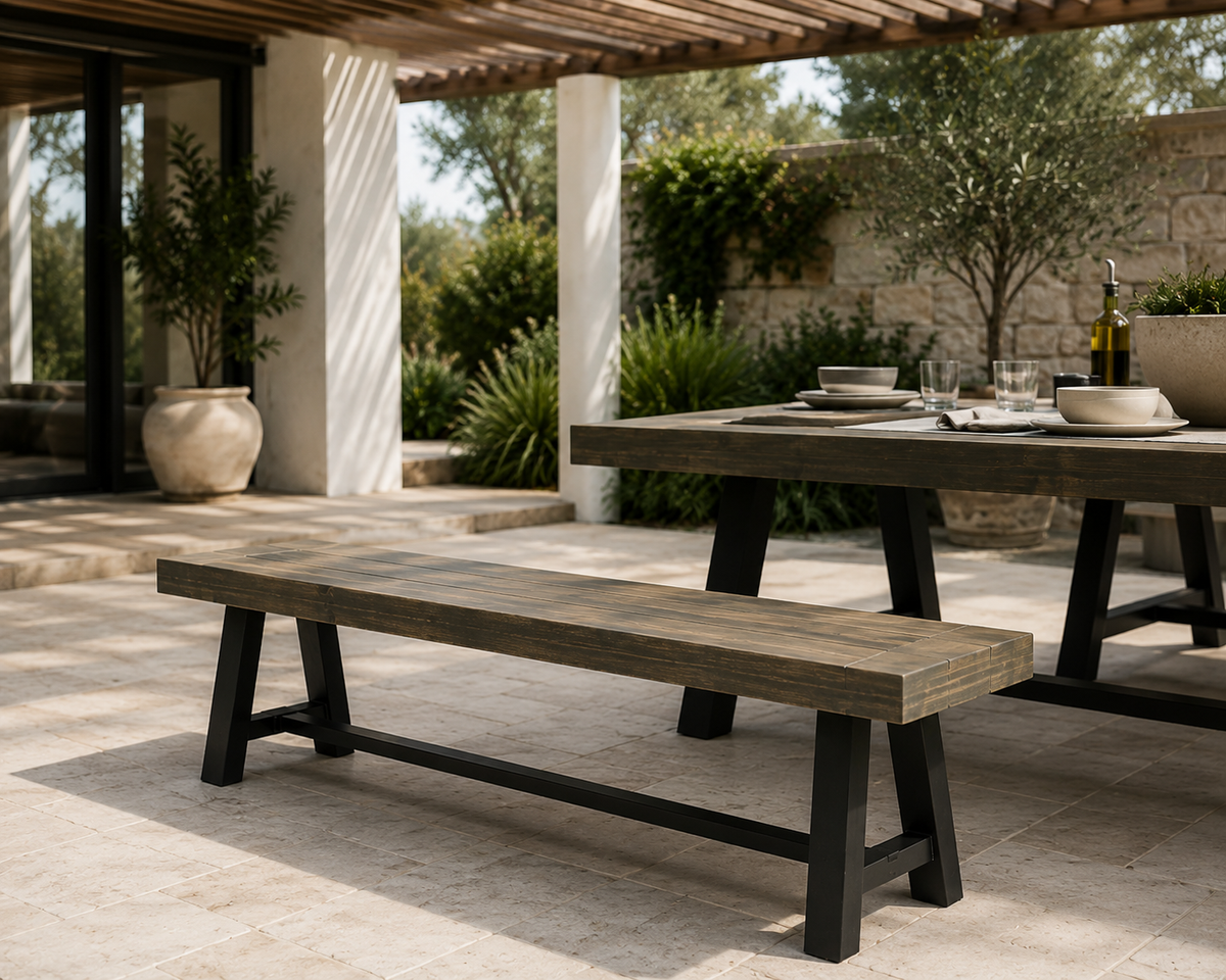 Marin Acacia Garden Bench