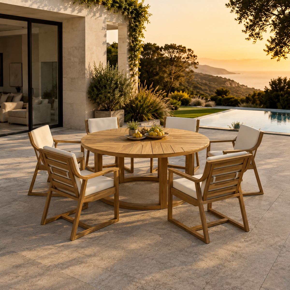 Carmel Round Dining Collection