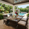 Riviera Wicker Dining Table