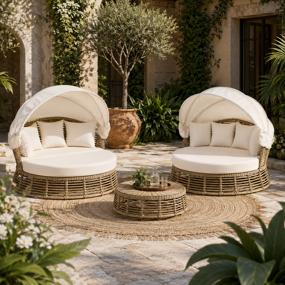Capri Canopy Daybed